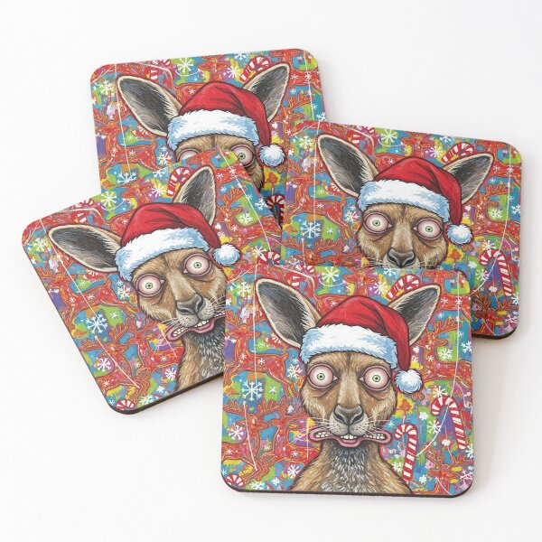 Item preview, Kanga Claus – Funny Ugly Christmas Sweater Art designed and sold by Art's Diner.