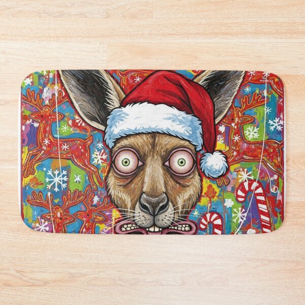 Item preview, Kanga Claus – Funny Ugly Christmas Sweater Art designed and sold by Art's Diner.