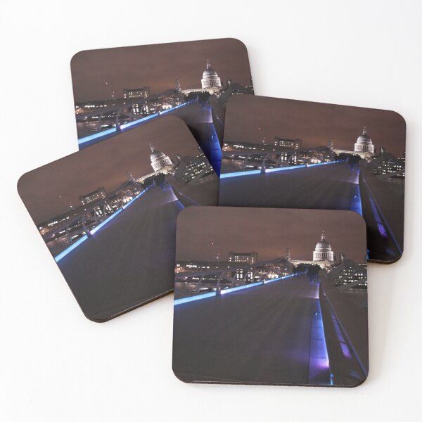 Item preview, Millennium Bridge at Night designed and sold by Rachel J Bowler.