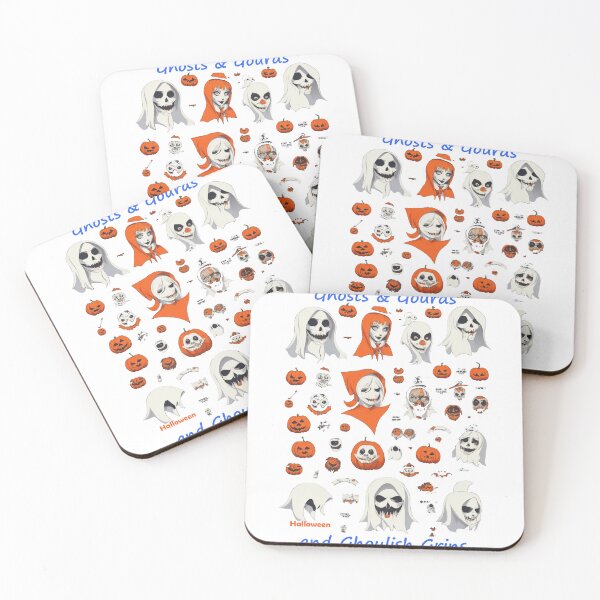 Item preview, Ghosts, Gourds, and Ghoulish Grins - Halloween Ghosts designed and sold by Creative.Shop.