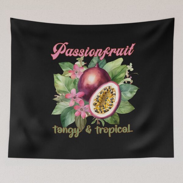 Item preview, Vintage Passionfruit Print – Tangy & Tropical Wall Art designed and sold by Sun Sand & Sea Art.