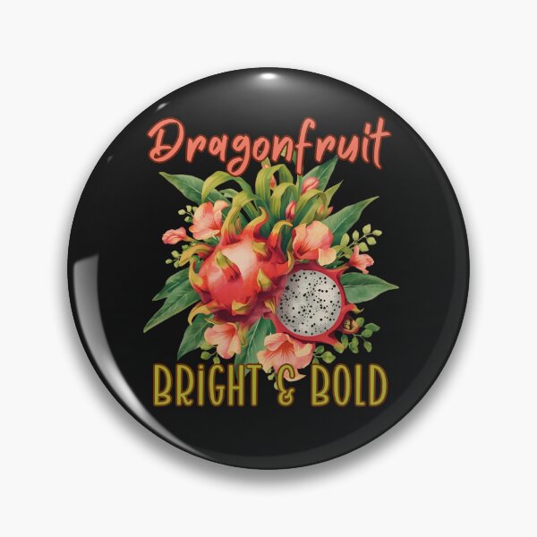 Item preview, Vintage Dragonfruit Print – Bright & Bold Tropical Wall Art designed and sold by Sun Sand & Sea Art.