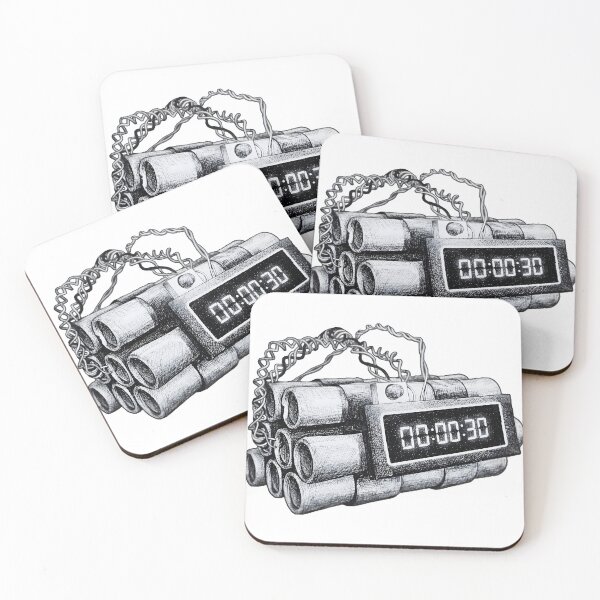 Item preview, Time Bomb designed and sold by Naux | Design & Illustration.