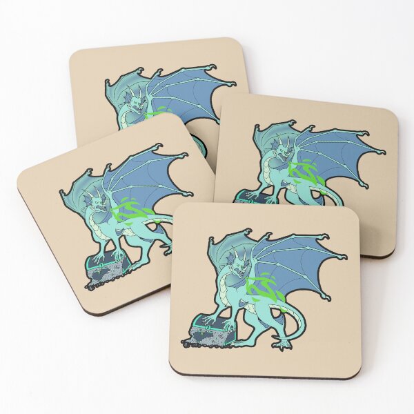 Item preview, Cyan Western Dragon designed and sold by Bukr-ART.