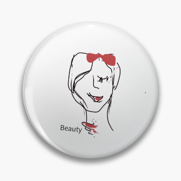 Item preview, Beauty Sketch with Red Bow and Lipstick" designed and sold by mejuart.