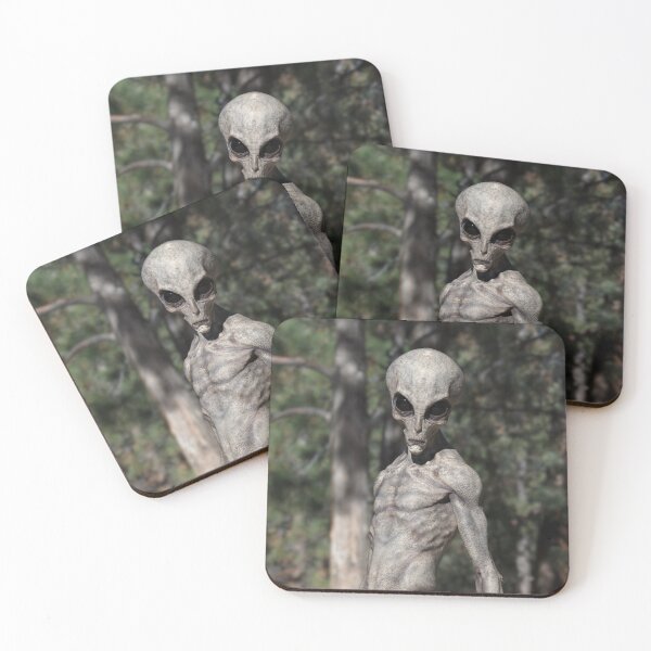 Item preview, “Watcher of the Pines” – The Grey Alien designed and sold by TEAMCREDO.