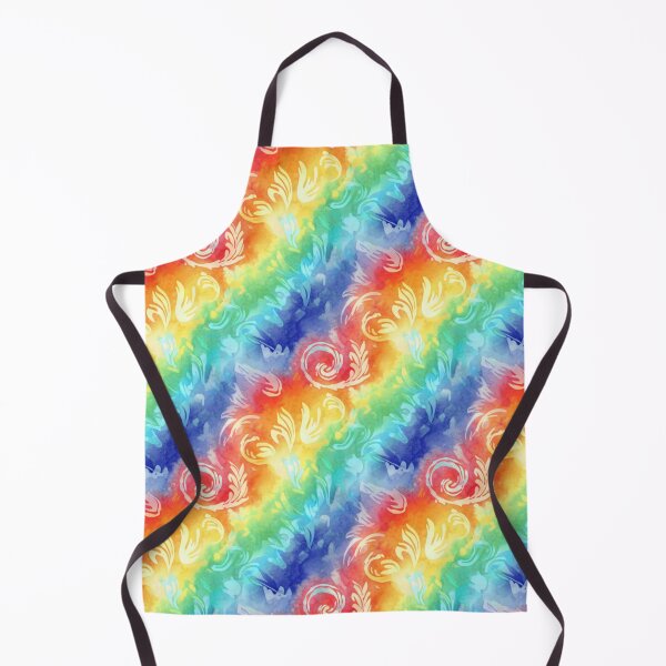 Item preview, Tie-Dye Rainbow Swirl – Boho Watercolor Pattern designed and sold by AUA-Diamond7.