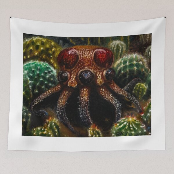 Item preview, Cactus Octopus designed and sold by Heather Thomas Olson.