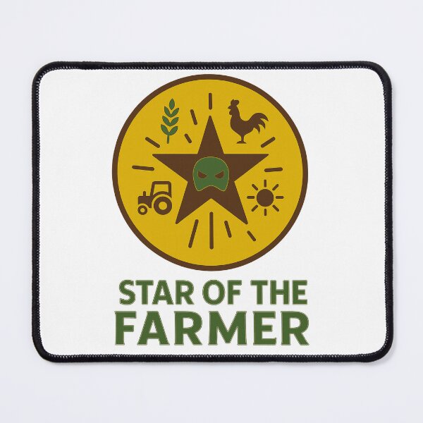 Item preview, Star of the Farmer | Everyday Hero Emblem of Growth & Dedication designed and sold by EHPpl.
