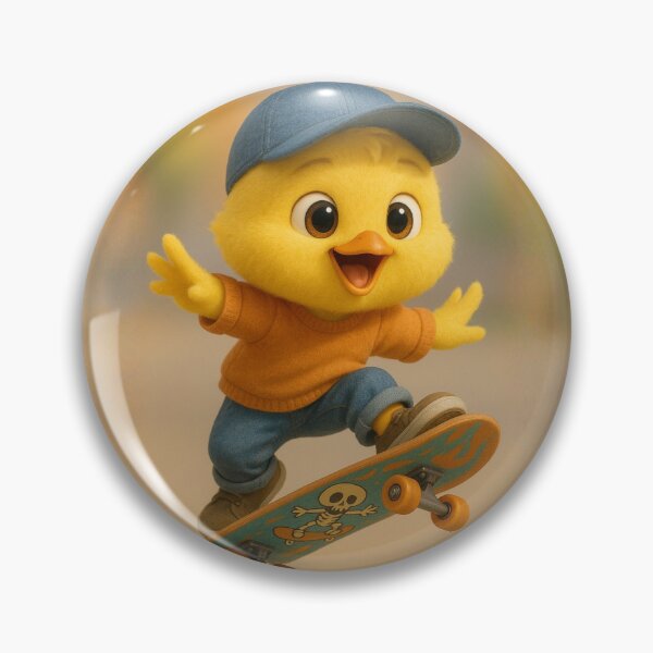 Item preview, Skater Easter Chick Boy designed and sold by Sillytoe.