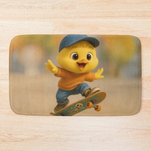 Item preview, Skater Easter Chick Boy designed and sold by Sillytoe.