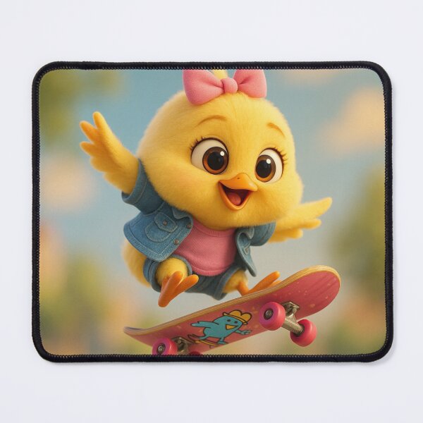 Item preview, Skater Easter Chick Girl designed and sold by Sillytoe.