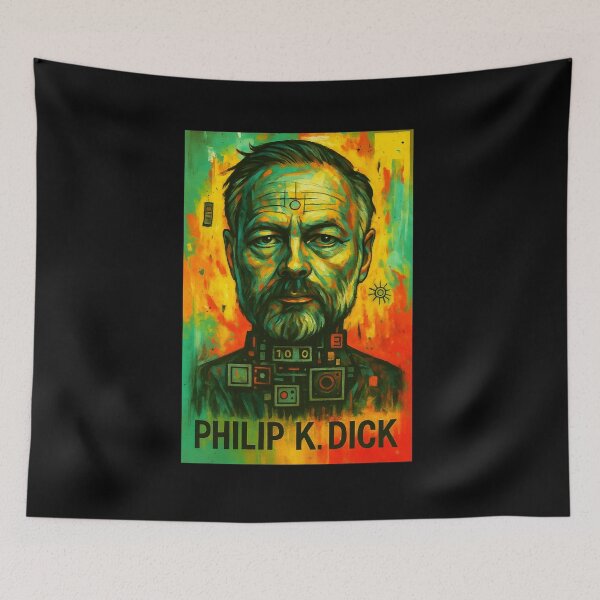 Item preview, Philip K. Dick Visionary Sci Fi Author designed and sold by Sarcastic designs.