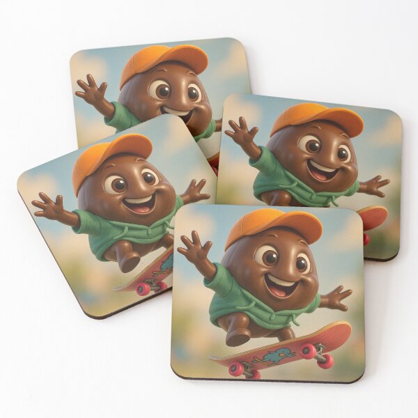 Item preview, Skater Easter Chocolate Boy designed and sold by Sillytoe.