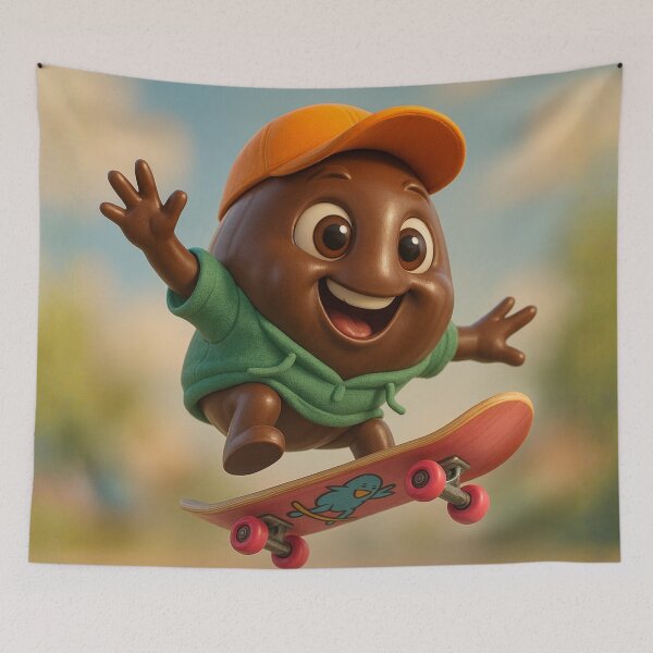 Item preview, Skater Easter Chocolate Boy designed and sold by Sillytoe.