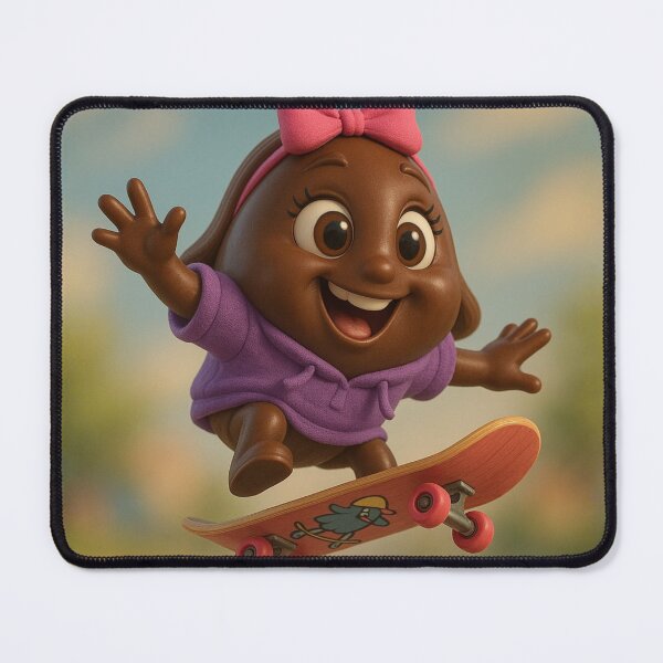 Item preview, Skater Easter Chocolate Girl designed and sold by Sillytoe.