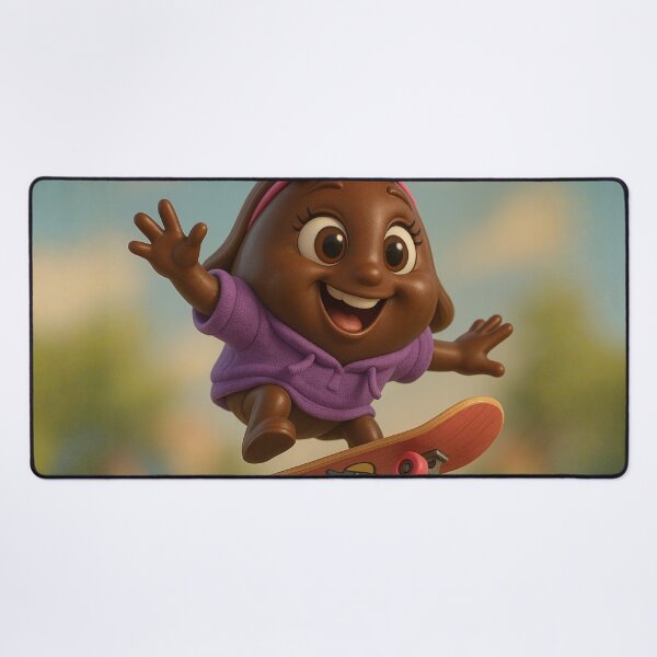 Item preview, Skater Easter Chocolate Girl designed and sold by Sillytoe.