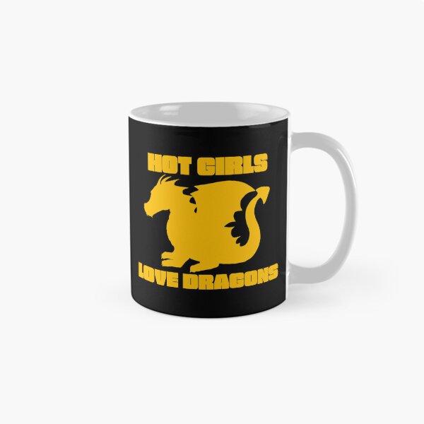 Item preview, Hot Girls Love Dragons  designed and sold by UNK-Fatigues.