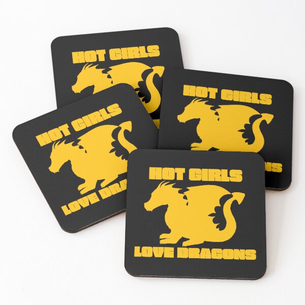 Item preview, Hot Girls Love Dragons  designed and sold by UNK-Fatigues.