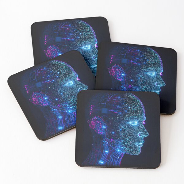 Item preview, Cyberhead – The Machine Thinks designed and sold by Nachtwerk.