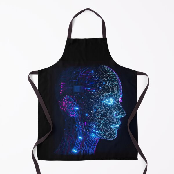Item preview, Cyberhead – The Machine Thinks designed and sold by Nachtwerk.
