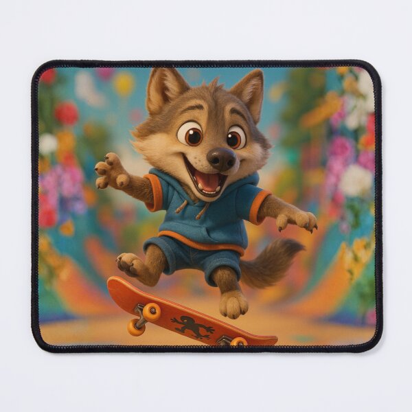 Item preview, Skater Eurasian Wolf designed and sold by Sillytoe.