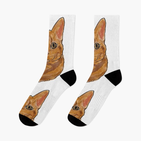 Item preview, Orange Tabby Portrait  designed and sold by AbbyJDesigns.