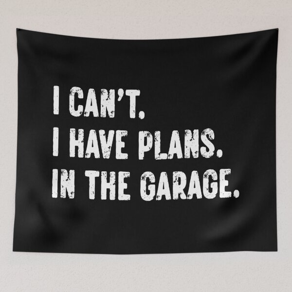 Item preview, I can't I have plans In the garage designed and sold by Faissal Thomass.