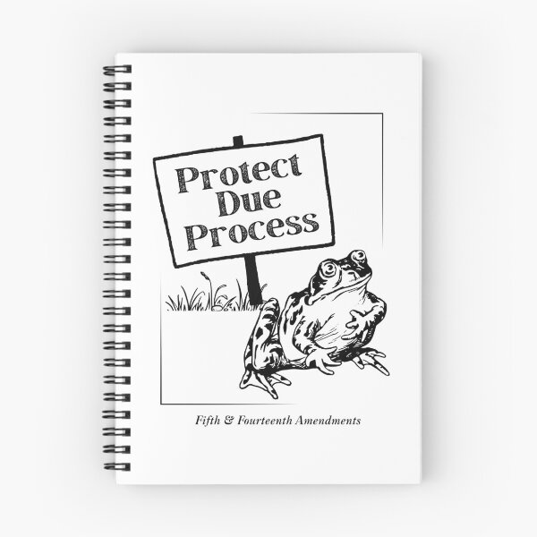 Item preview, Frogs Speaking Out, Due Process  designed and sold by The Frog Pond.