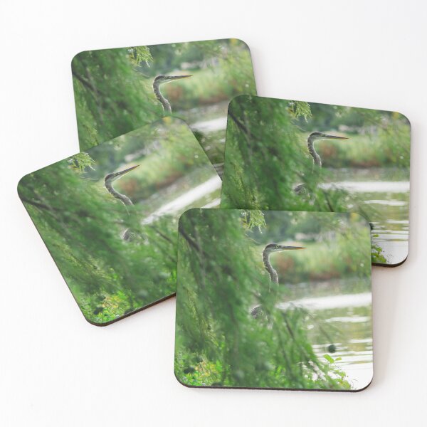Item preview, Great Blue Heron Peeking Through the Pines designed and sold by CptnChkn.