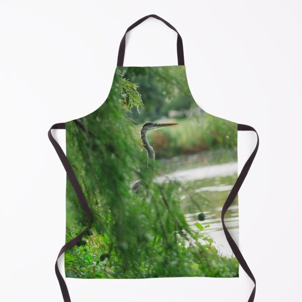 Item preview, Great Blue Heron Peeking Through the Pines designed and sold by CptnChkn.