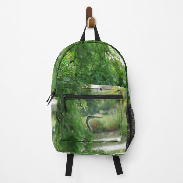 Item preview, Great Blue Heron Peeking Through the Pines designed and sold by CptnChkn.