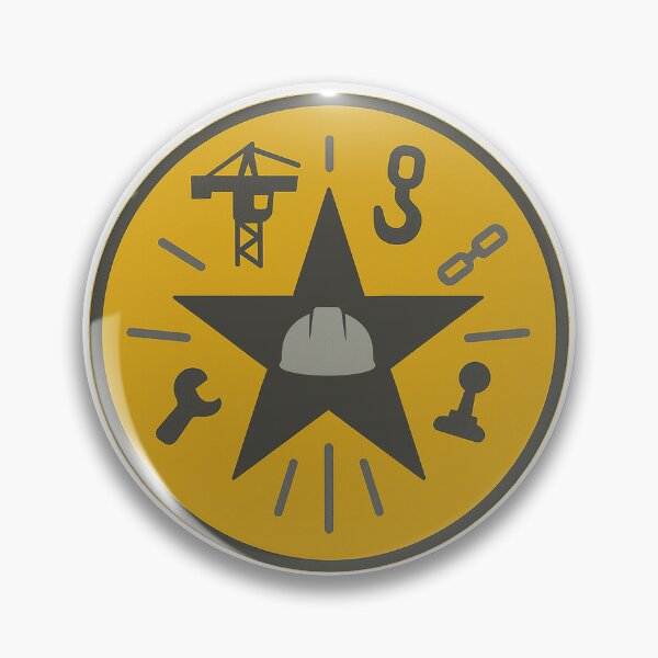 Item preview, Star of the Crane Operator | Everyday Hero Emblem of Height & Precision designed and sold by EHPpl.
