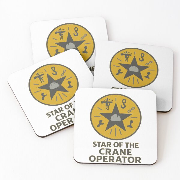 Item preview, Star of the Crane Operator | Everyday Hero Emblem of Height & Precision designed and sold by EHPpl.