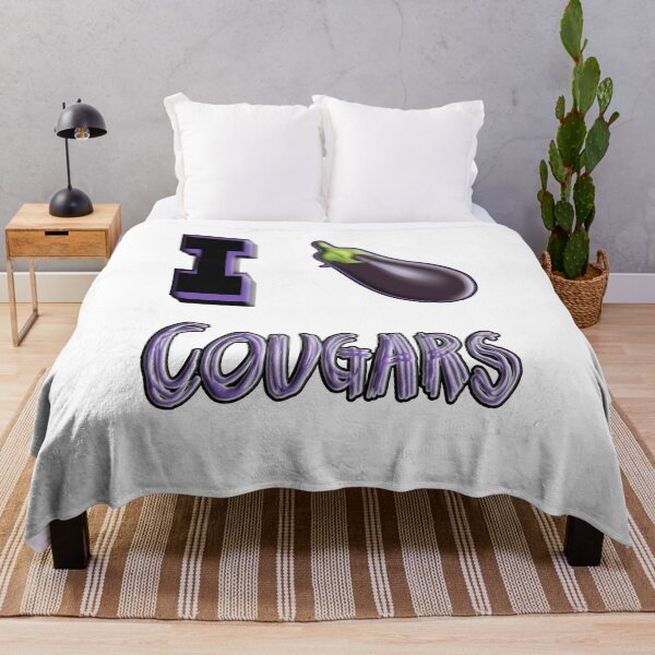 Item preview, FuctUp eggplant cougar designed and sold by FuctUpShirt.