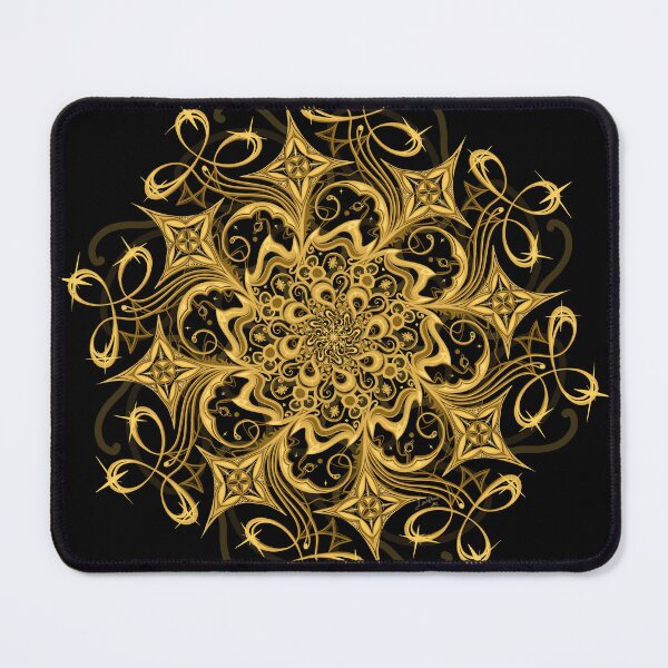Artikelvorschau, Goldene Energie - Achtsame Mandalas für den Geist entworfen und verkauft von Loveflows.