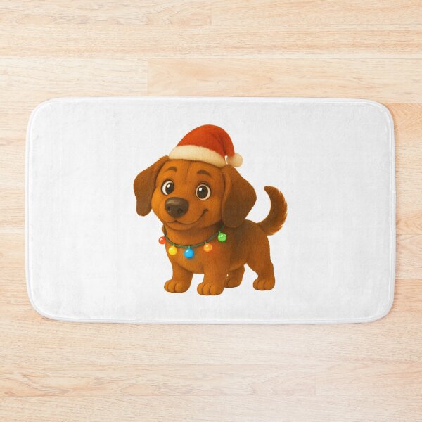 Item preview, Christmas Alpine Dachsbracke Dog designed and sold by Sillytoe.
