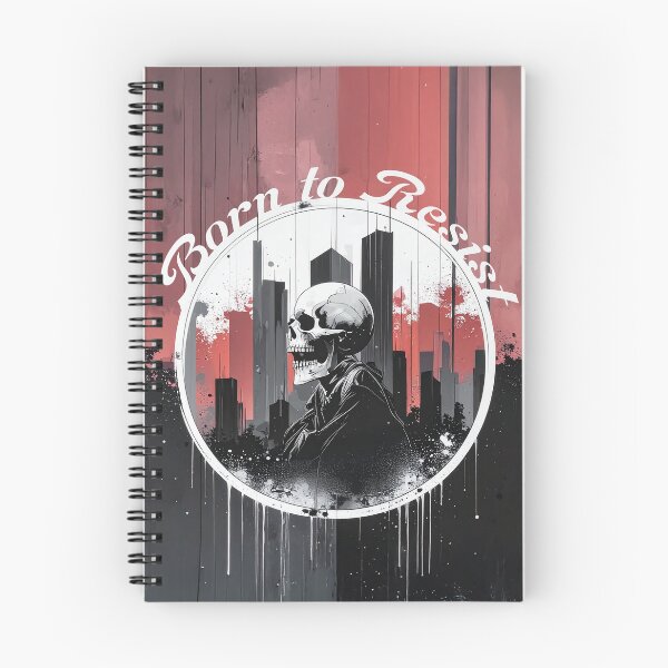 Item preview, Born to Resist – Urban Rebellion Skull rider designed and sold by ironpalette.