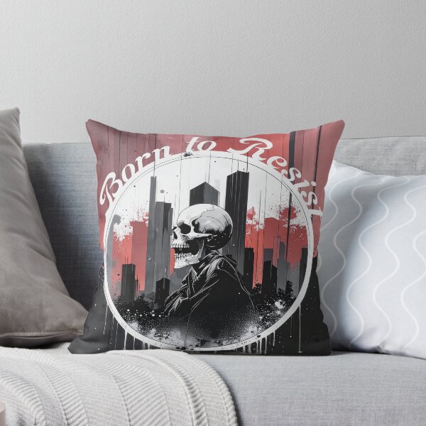 Item preview, Born to Resist – Urban Rebellion Skull rider designed and sold by ironpalette.