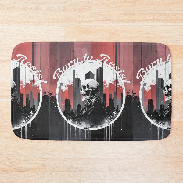 Item preview, Born to Resist – Urban Rebellion Skull rider designed and sold by ironpalette.