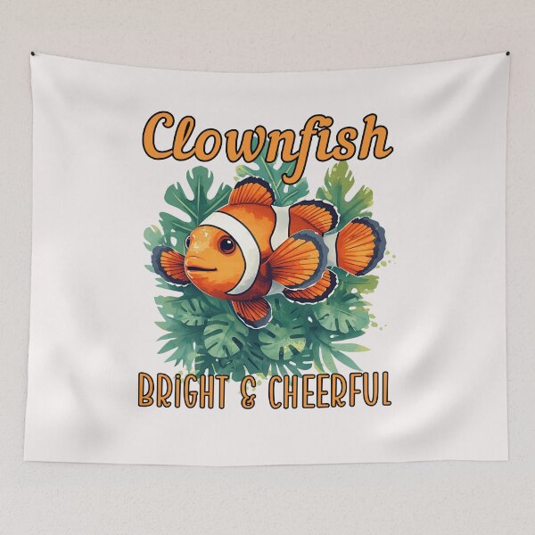 Item preview, Vintage Clownfish Print – Bright & Cheerful Ocean Art | Tropical Marine Decor designed and sold by Sun Sand & Sea Art.
