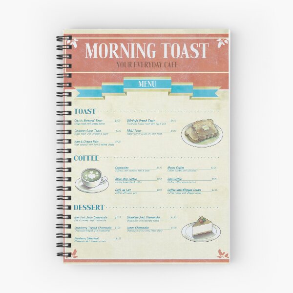 Item preview, Retro Cafe Menu – Vintage Diner Poster designed and sold by universe boy.