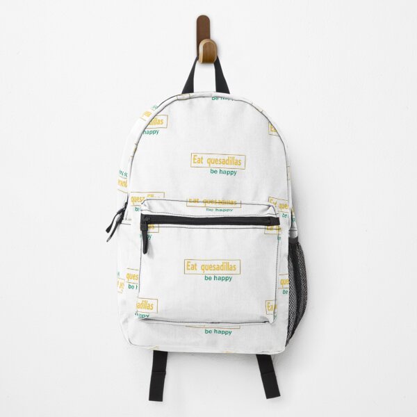Item preview, Eat Quesadillas Be Happy: Bold Colorful Typographic designed and sold by Beautiful art store.