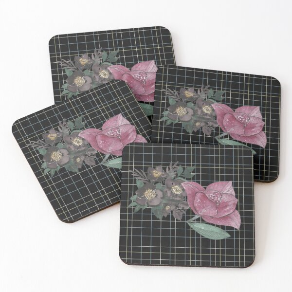 Item preview, PIN STRIPE FLOWER designed and sold by amalgamateyou.