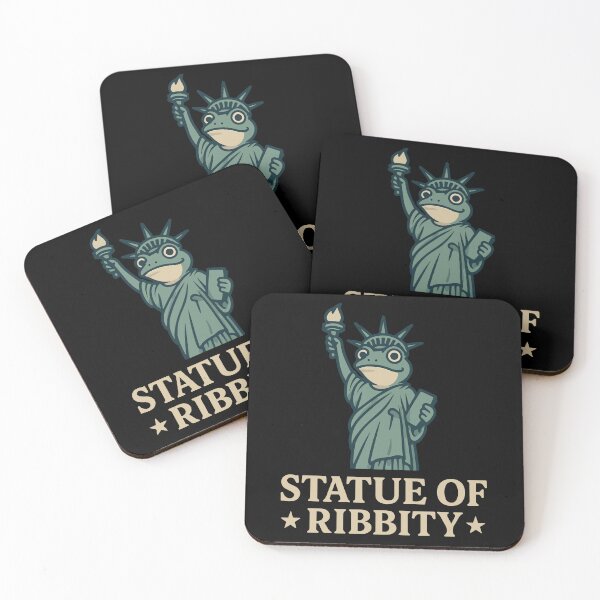 Item preview, Statue of Ribbity Frog Portland Funny Quirky Amphibian Design designed and sold by Karmvy ⭐.