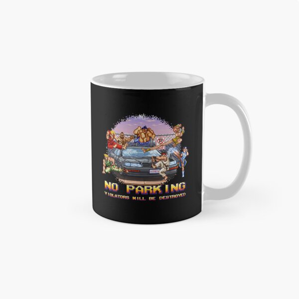 Item preview, No Parking Violators will be Destroyed Classic  designed and sold by PavleCiric.