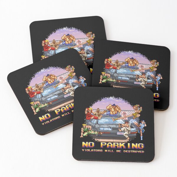 Item preview, No Parking Violators will be Destroyed Classic  designed and sold by PavleCiric.