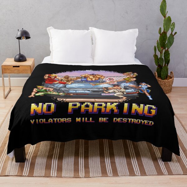 Item preview, No Parking Violators will be Destroyed Classic  designed and sold by PavleCiric.