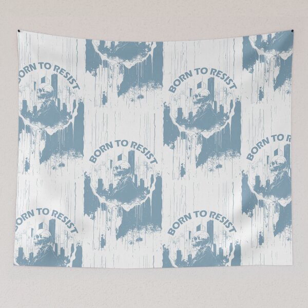 Item preview, Born to Resist – Urban Rebellion Skull rider designed and sold by ironpalette.