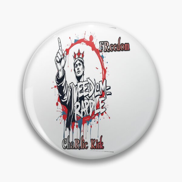 Item preview, Freedom Charlie Kirk -  graffiti art  designed and sold by atomsama.